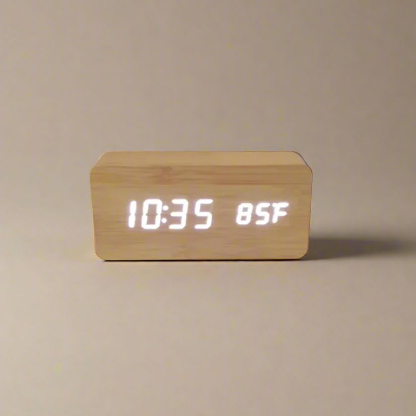 Sleek Digital Alarm Clock