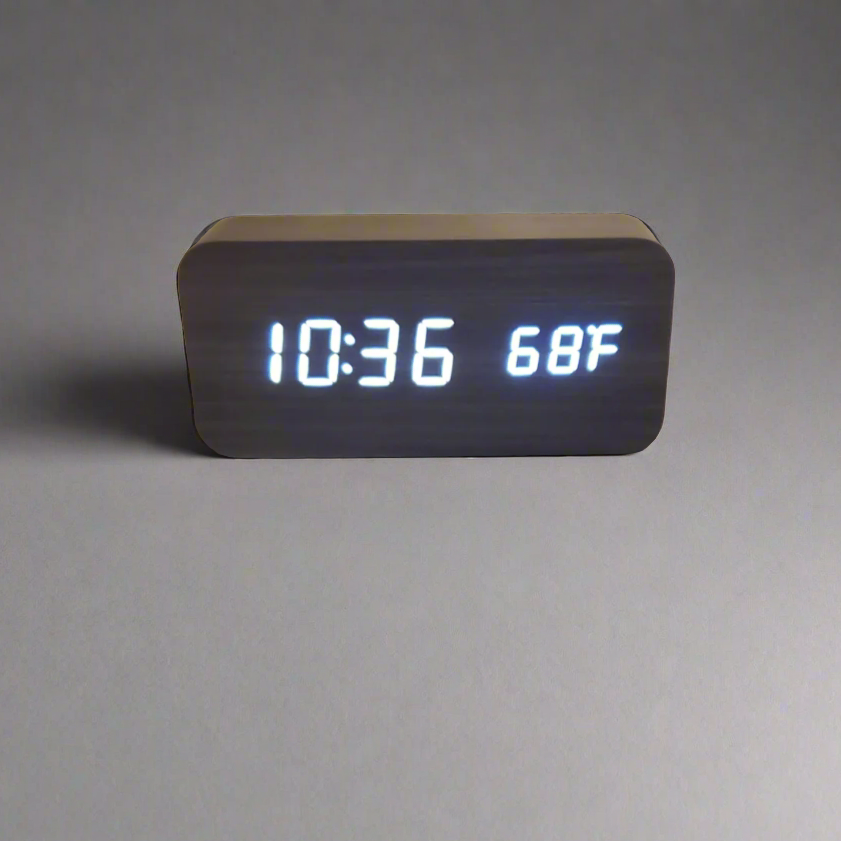 Sleek Digital Alarm Clock