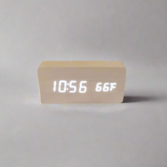 Sleek Digital Alarm Clock