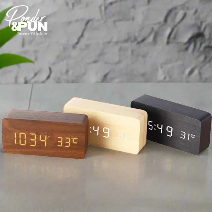 Sleek Digital Alarm Clock