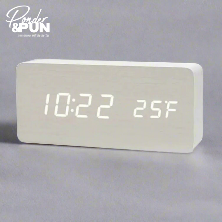 Sleek Digital Alarm Clock